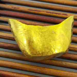 古玩收藏仿古元代实心纯铜金条小黄鱼古代金锭小金元宝金砖古金锭