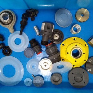 爱力浦计量泵配件泵头单向阀膜b片连接件隔膜组件齿轮支撑环压盖