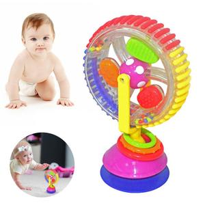 3-color Rotating Ferris Wheel Rattle With Suction Cup Baby T