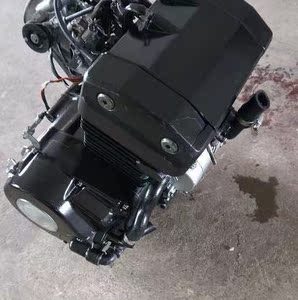 二手维森克双缸水冷350cc发动机400总成367拆车机头永源大地鹰王