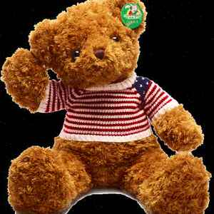 飘飘龙毛绒玩具大熊