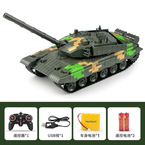 22超小遥控坦克豹2m1虎式t34i斯崔克装甲车男孩玩具比例仿真模型