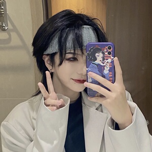 假发女短发酷帅气个性