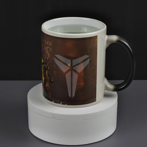 w科比水杯双层图案变色篮球杯子创意曼巴精神纪念品周边学生送