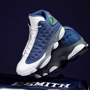 aj13官方旗舰店正品男鞋夏季熊猫高帮球鞋女大魔王11莆田篮球鞋男