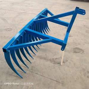 y农用四轮拖拉机草搂带膜子玉米秸秆弹齿大l耙齿搂草.机地耙机o