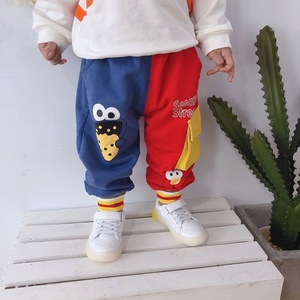 双色鸳鸯裤子男