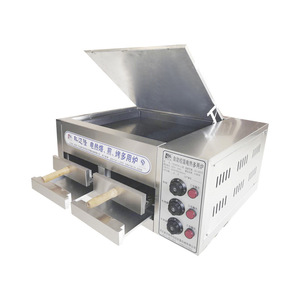 商用老潼关肉夹馍烤炉烤箱火烧炉驴肉火烧烤馍电烤炉白吉馍烧饼机