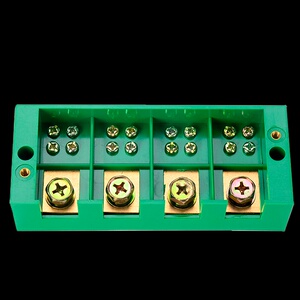 分线器四进八出接线盒单路一分二电线三相四线分流器出线10平方.