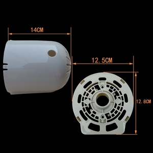 美的风扇配件落地电机壳
