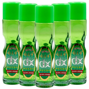 5瓶装多效花露水105ml清凉驱蚊止痒防蚊虫夏季老款玻璃瓶