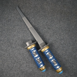 儿童玩具伸缩武士刀忍者神龟李奥纳多武器双刀.