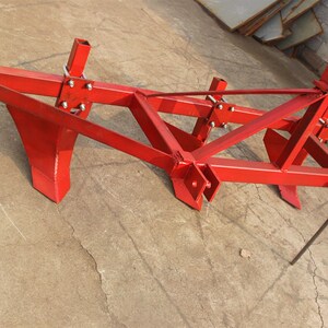 四轮拖m拉机悬挂起垄犁 开沟犁 铧式犁 两垄三垄四垄可定做.