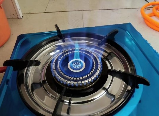 不锈钢台式单灶液化气沼气天然气蓝色火焰节能租房用炉头煤气家