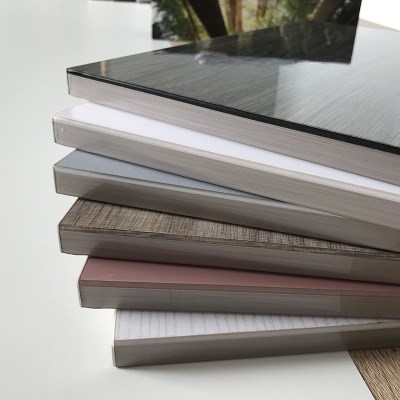 新t品柜门定制橱柜门门板定做高光亚克力柜门百叶门拼框门厨房柜