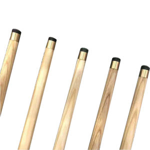 (金闪店)龙鳞手工杆台球杆小头单节杆英式斯诺克桌球杆黑八中式