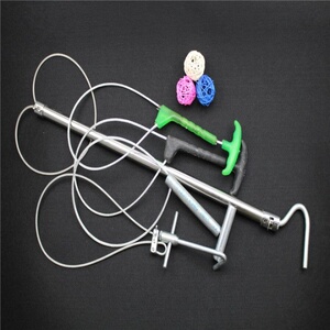 逮猪套坚器属器ri保狗抓子小猪金殖固神器工猪夹定夹绳养便0人付款27