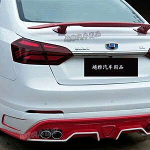 适用于13-20年款吉利帝豪尾翼 18d 19帝豪改装尾翼 三厢车通用尾