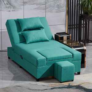 足疗按摩床d电动足浴足发躺椅洗脚沐足沙发洗浴中心床息休沙浴床l