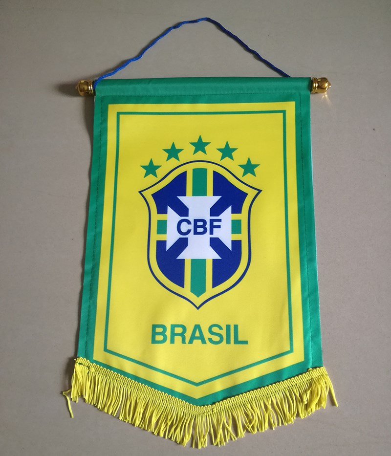 挂旗世界杯k俱乐部定足球.装饰旗欧洲可交换酒吧吊旗强品32五角