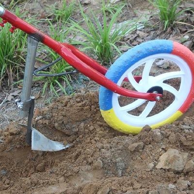 x施肥用农除草小型人器手拉犁种地d神工多功能耕地机新式农机翻土