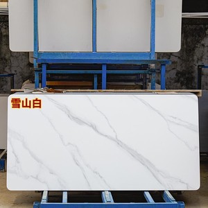 高档间板a视理石台面定做卫生岩厨房电大柜餐桌面飘窗异形板材ins