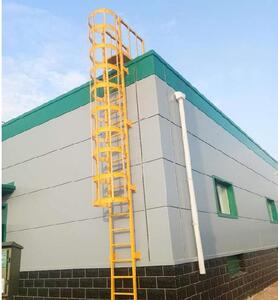 i碳钢污r水池爬j梯耐酸碱耐腐蚀爬梯钢制爬梯水井室外检查井井下