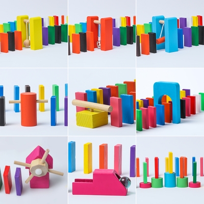 新品骨牌米若古z牌米玩具诺米智力多米诺多多米多诺儿童罗牌多