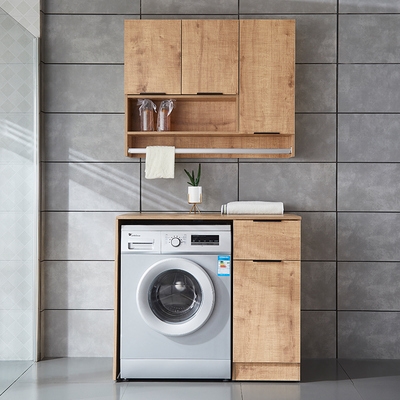 阳台洗衣机柜无水池