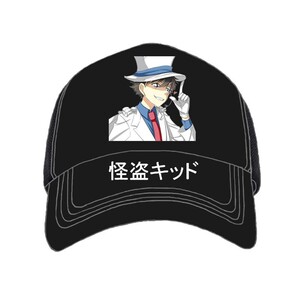 名x侦探柯南帽子怪盗基德棒球帽动漫周边服部平次cos二次元鸭舌帽