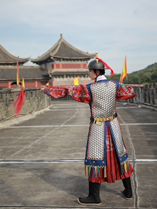 22乌衣巷山文甲直身甲分r尺码多颜色不锈钢汉服铠甲盔甲大明甲胄