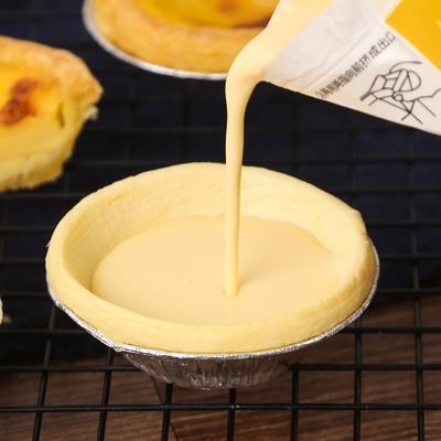 七哥葡式蛋挞液 奶油无蔗糖家用蛋挞水500g/150g*3烘焙半成品22.