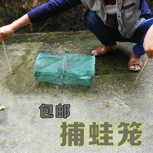 捕蛙神器蛙网专业青蛙笼田鸡笼高效田鸡笼捕田鸡笼青蛙笼青蛙笼t