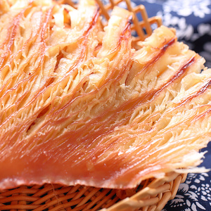 碳烤鱿鱼尾片500g烟台特产鱿鱼丝手撕鱿鱼条鱿鱼仔海鲜小两口零食