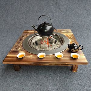 传统老火盆泥古风大号取暖炉家用结婚乔迁农村老物件室内木炭冬季