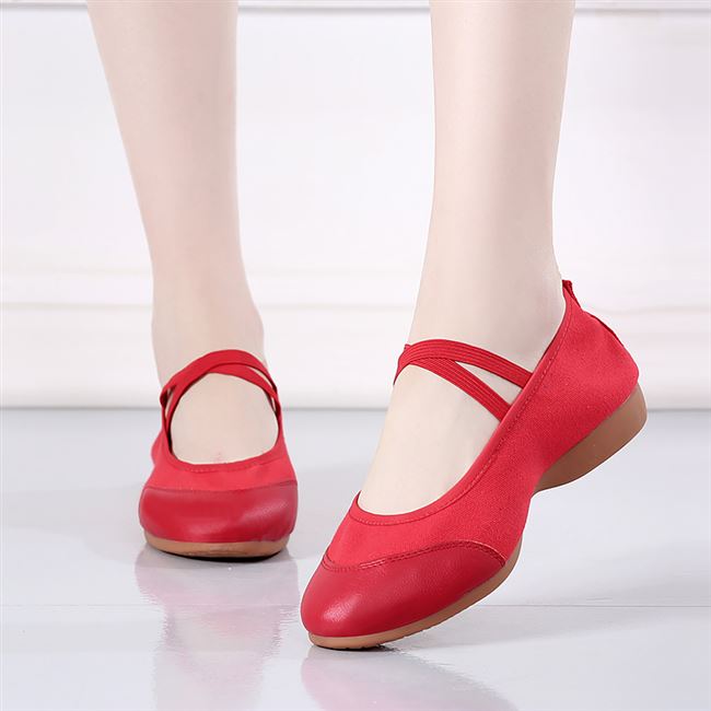 【广场舞鞋女软底帆布平底】广场舞鞋女软底帆布平底品牌,价格