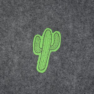 cactus jack汽车贴纸travis scott潮牌文字仙人掌电动摩托车装饰