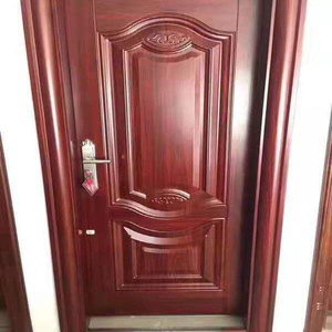 惊爆钢质室内门加厚烤漆深拉花钢制门m钢套门电解板锌合金房门现