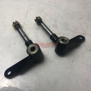 diy四轮摩托车卡丁车配件转向节羊角轴吊耳粗15mm