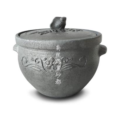 新品荥经炖炖砂锅式锅陶瓷家用煲汤燃气i大号无釉老炖粗土砂锅汤