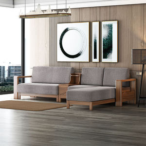 【店铺爆款】青岛一木全实木沙发胡桃木新中式客厅沙发1 2 3组合