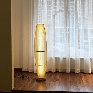 归园田居日式落地灯原木风榻榻米灯具新中式地灯客厅卧室禅意茶室