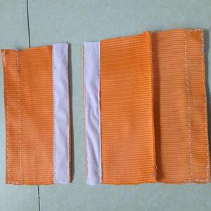 钢丝绳吊带护套 涤纶 保护垫护角粘贴式扁带缆绳保护套柔性防割