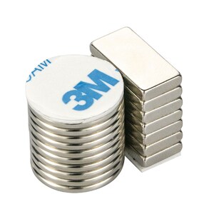 磁铁片带背胶吸力钉子长方形冰箱小号圆形课桌吸铁石超w强备忘录3