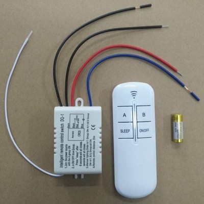 分组分段开关一路带遥控数码加强型驱动水晶灯无线吊灯智能控制器