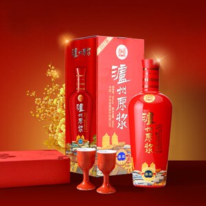 76妞妞喜欢下雨天淘宝泸州老窖喜装52度500ml*6瓶整箱礼盒浓香型