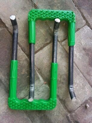 污水井爬梯塑钢爬梯窑井预埋件检查井爬梯球墨铸铁塑钢踏步爬梯.