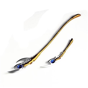 1g寸模人娃2娃玩具场景装备1/b6微缩兵器武器兵型洛基权杖法杖