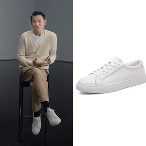 tb924766930633淘宝刘德华同款小白鞋男韩版白色鞋子男港风百搭潮鞋