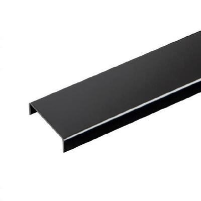 大气扣条边线黑钛金房顶装饰线条缝隙g黑钢收口金属新款u形天花板